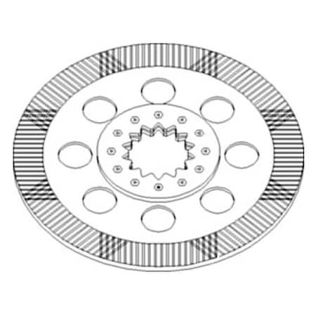 Aftermarket Brake Disc Fits Massey Ferguson MF 3050 3060 3065 3075 3115 3120 3125 3617653M91